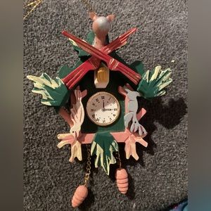 Vintage Cuckoo Clock Ornament